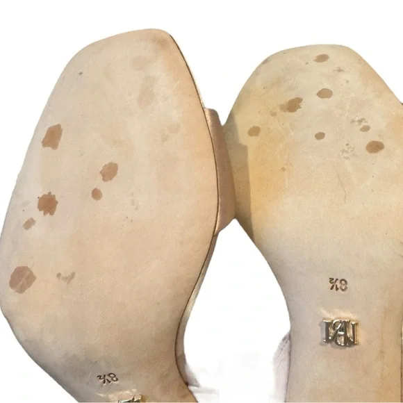 Badgley Mischka Kim Bow Satin Heel‎ Sandal Pink 8.5 - Picture 10 of 11